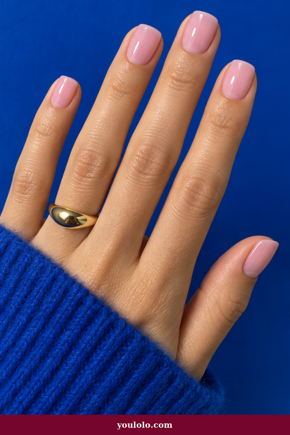 Cool Girl Nails idea 1: Soap Pink