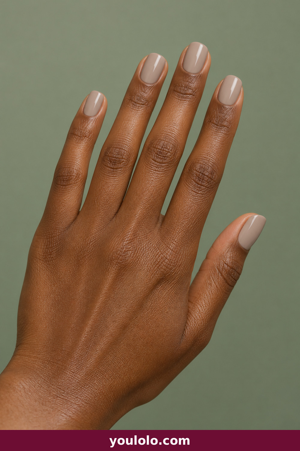 Grey Nails idea 2: Warm Greige