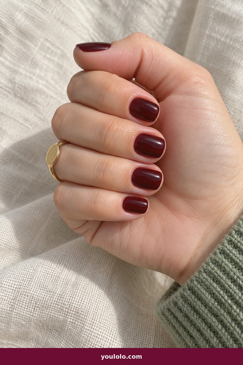 Chili Chocolate — Nails Fall idea 3