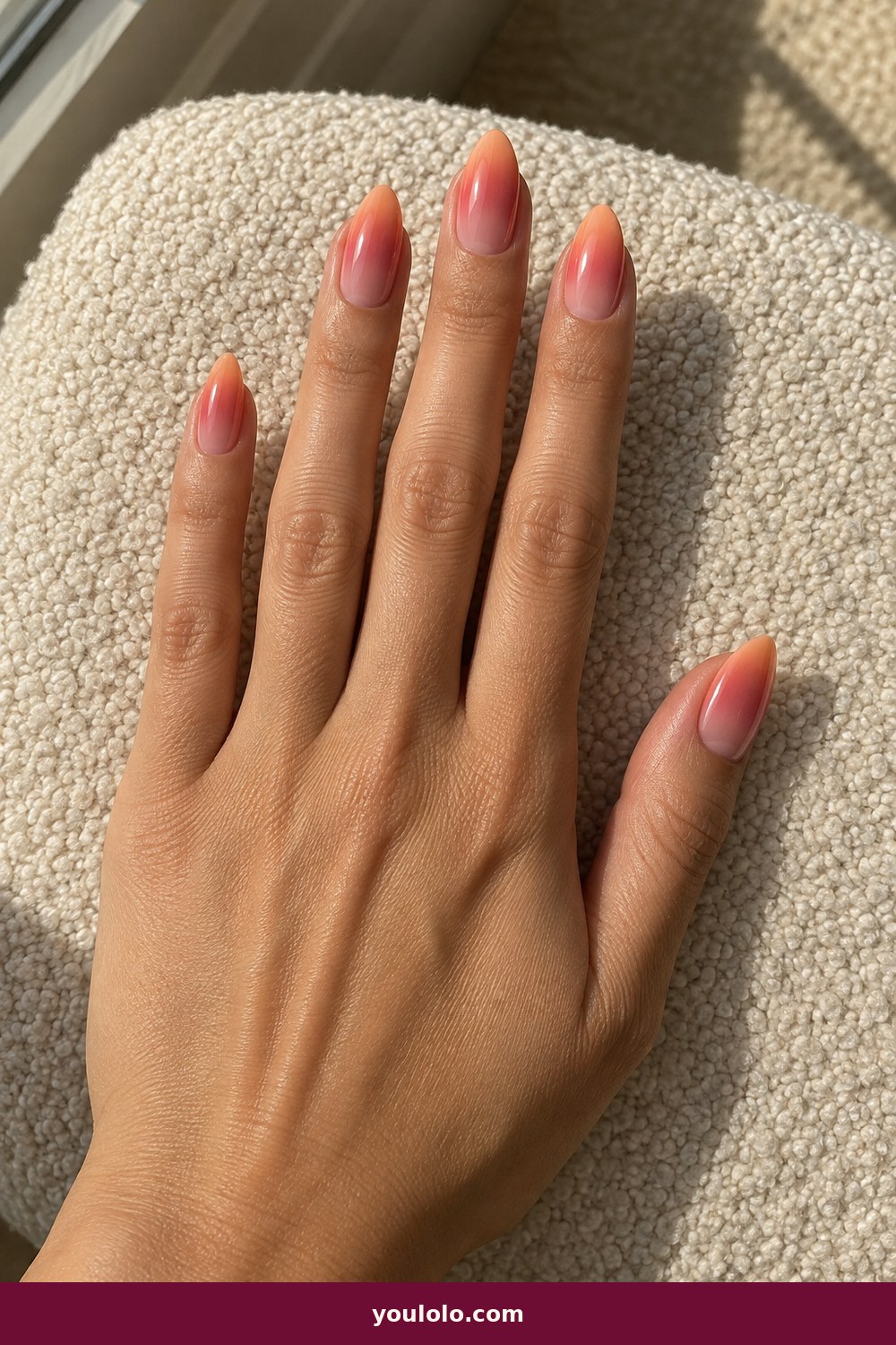 Cruise Nails idea 3: Sunset Ombré