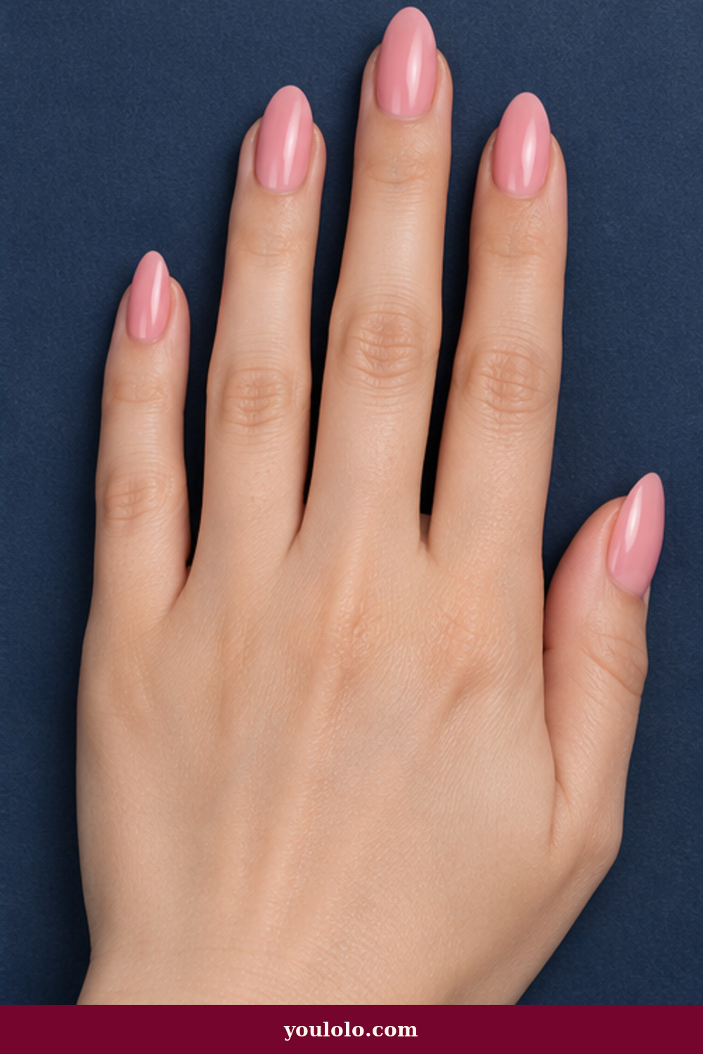 Glazed Nails idea 4: Strawberry-Milk Glaze