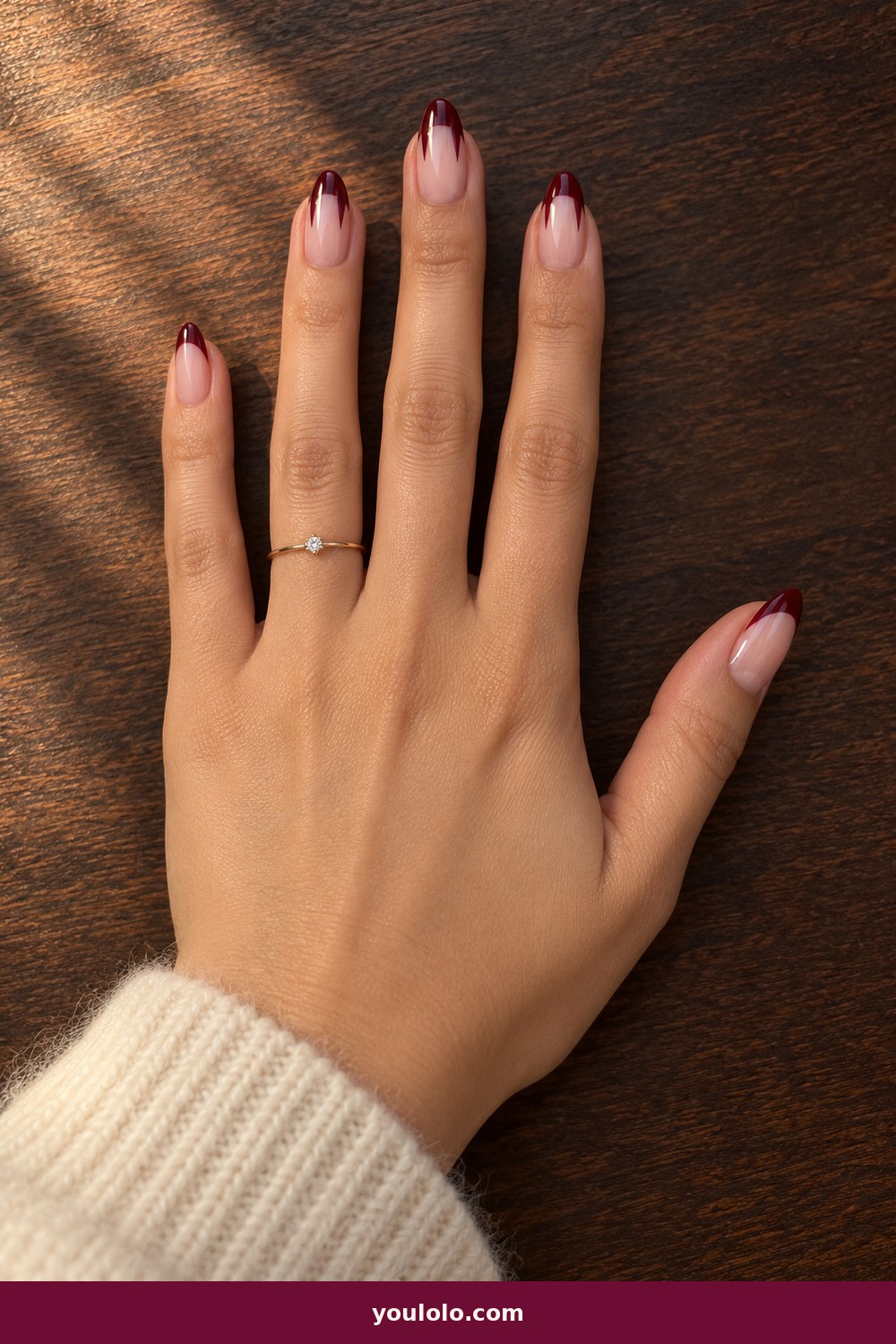 Vampire Fang Tips — Vampire Nails idea 5