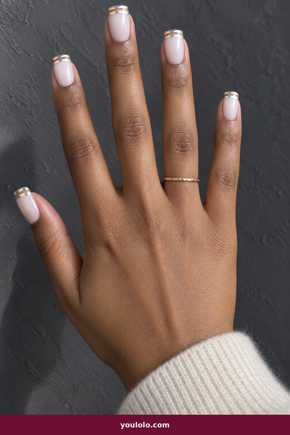 Ruby Chain Bangles — Bangle Nails idea 9