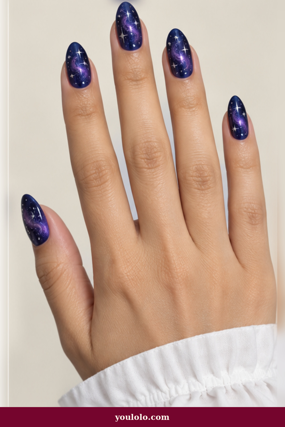 Magic Shop Galaxy BTS Nails idea