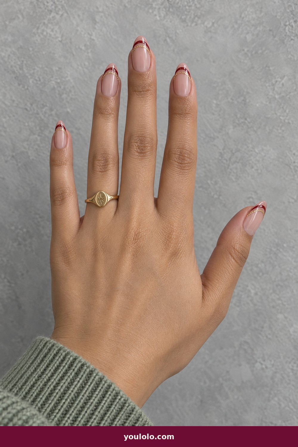 Opal Bangle Accent — Bangle Nails idea 11