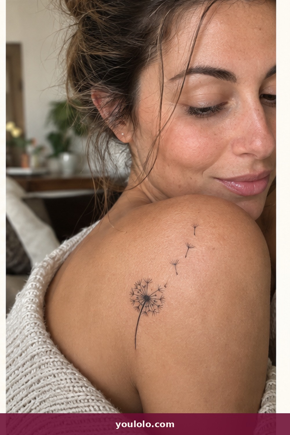 Dandelion Seeds in Motion — idea 12 from Small Meaningful Tattoos for Women