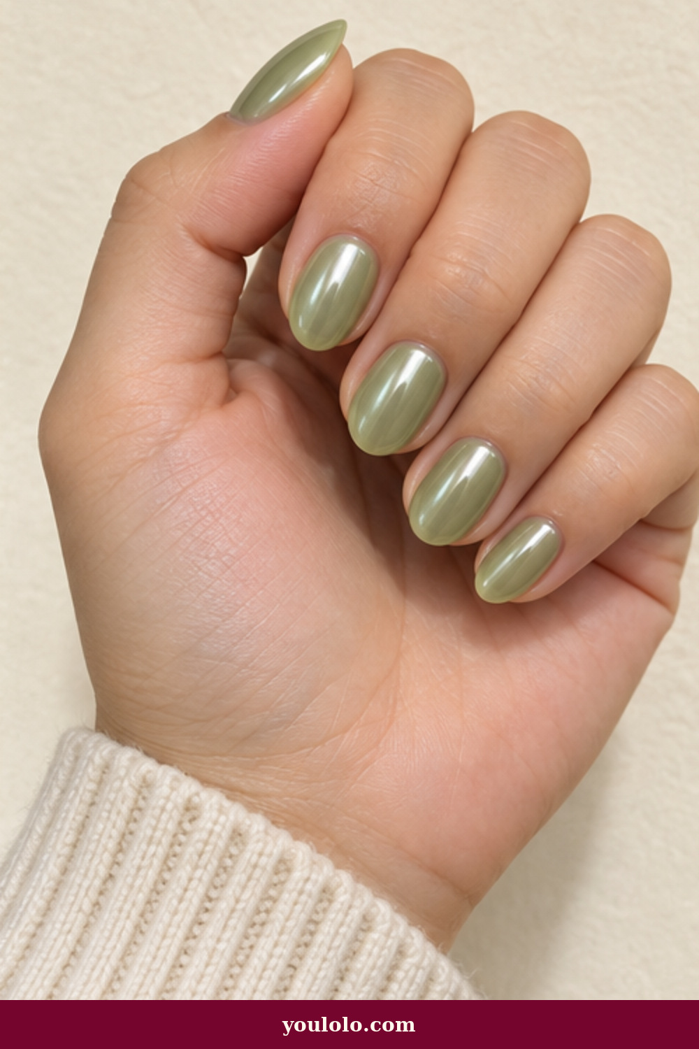 Glazed Nails idea 12: Pistachio Glaze