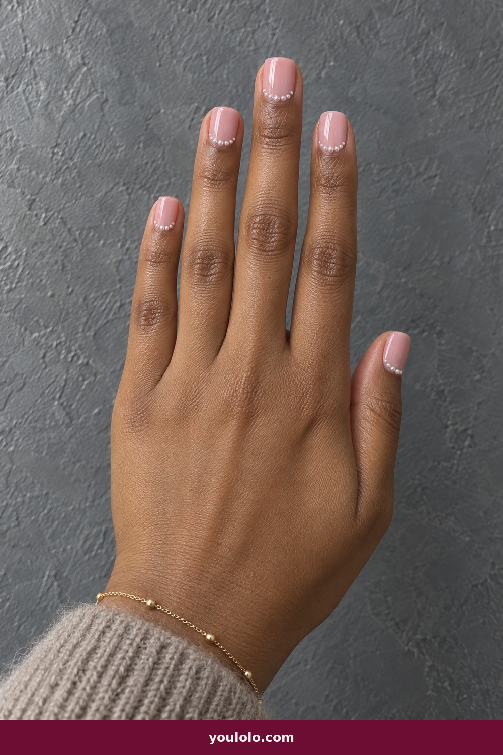 Mixed Metal Bangles — Bangle Nails idea 13