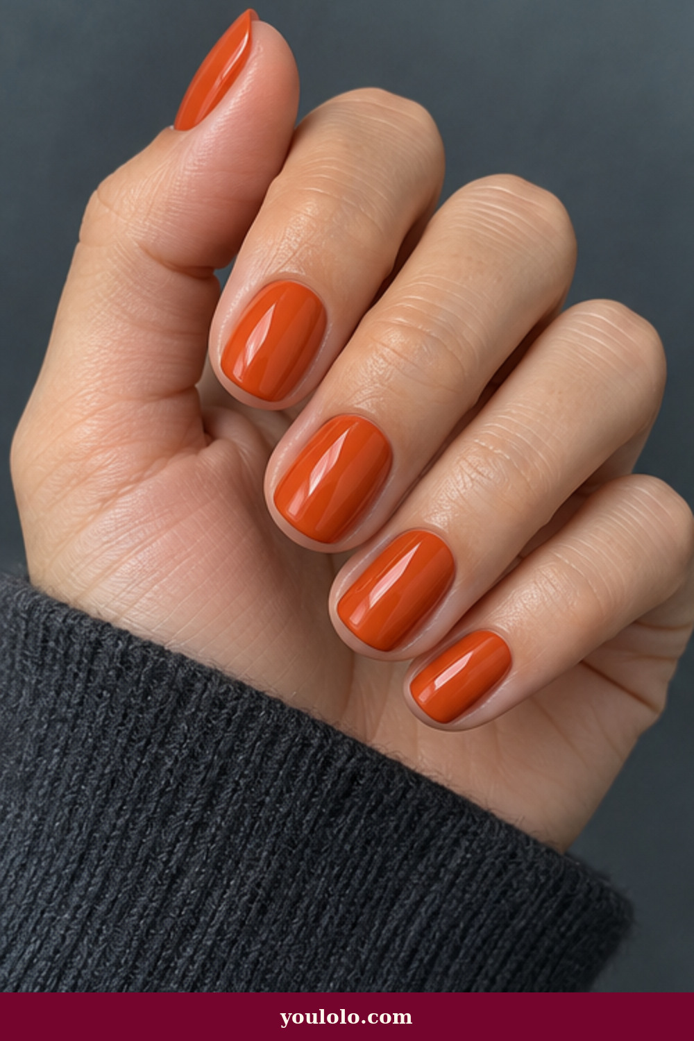 Cool Girl Nails idea 13: Persimmon Lacquer