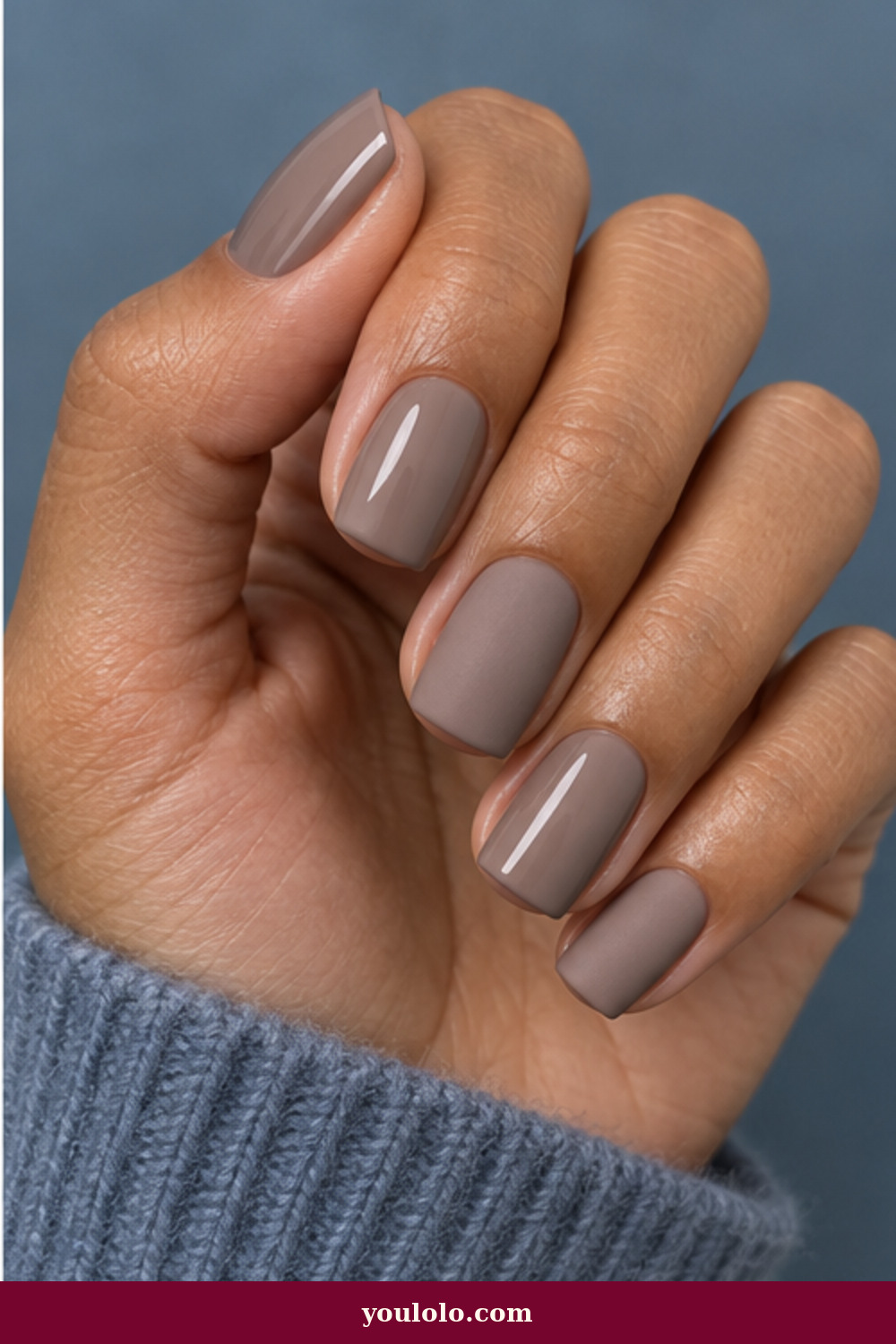 Luxury Nails idea 14: Cashmere Taupe Finishes