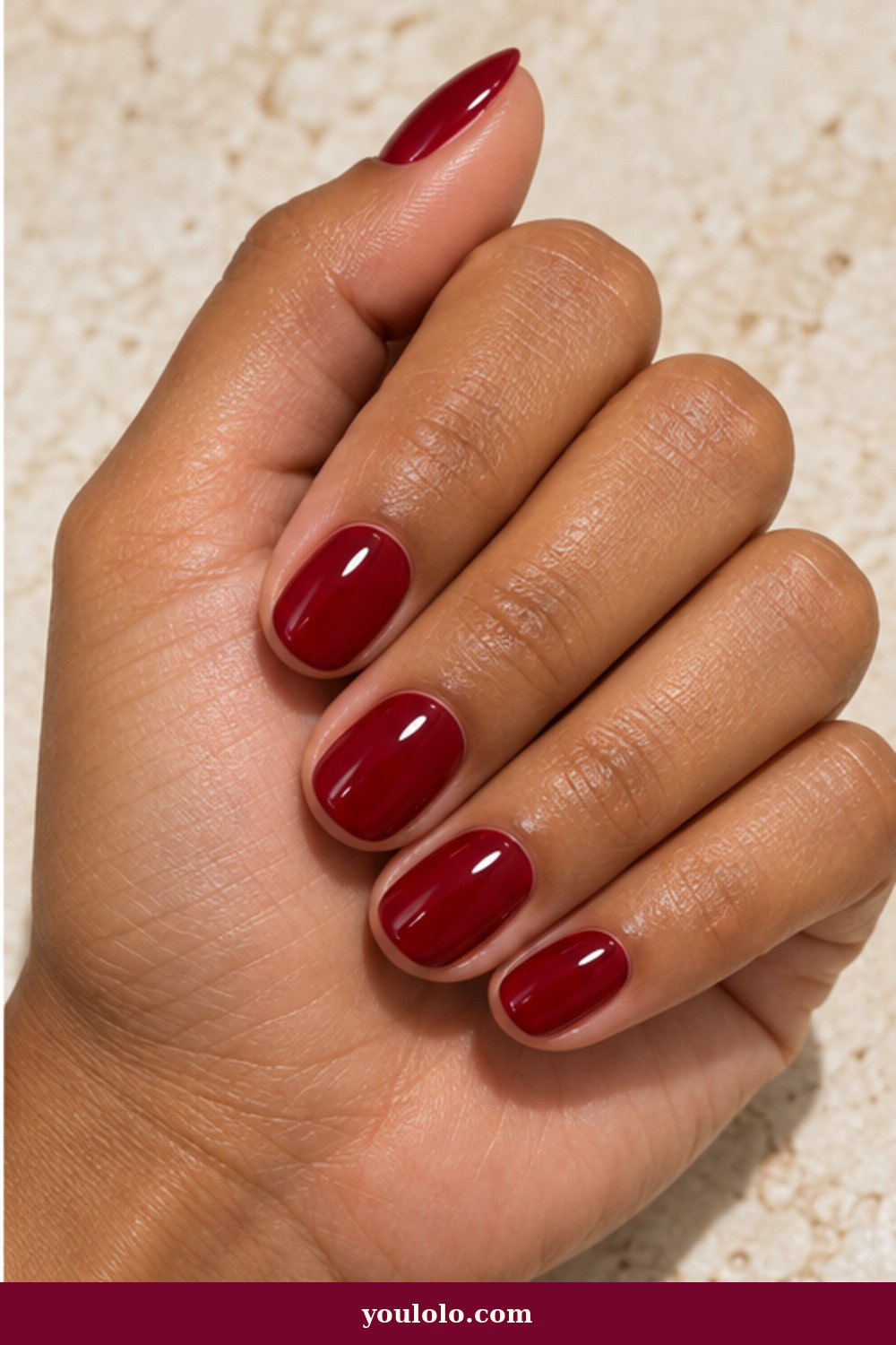 Glazed Nails idea 14: Cherry Glaze