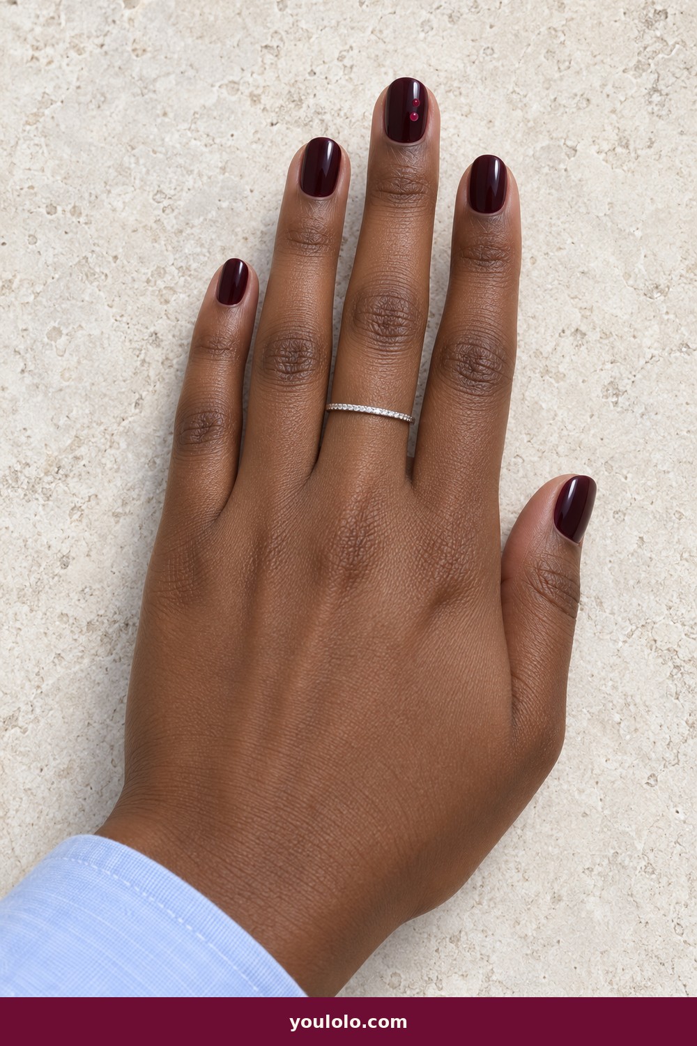 Velvet Coffin — Vampire Nails idea 15