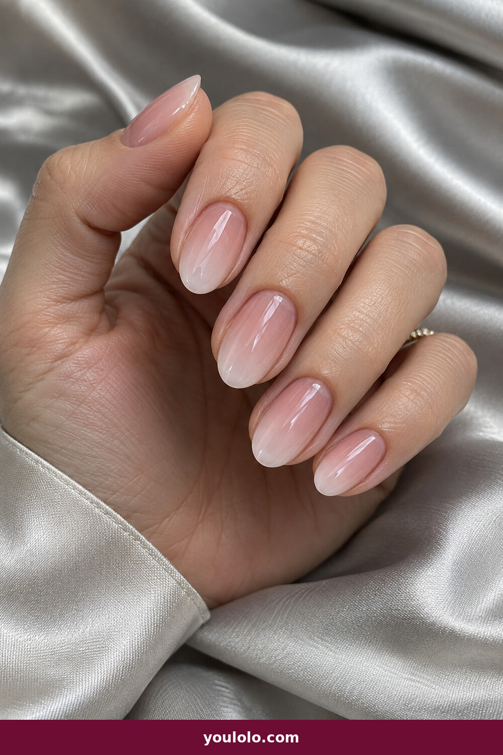 Glass Nails idea 19: Jelly Glass Gradient