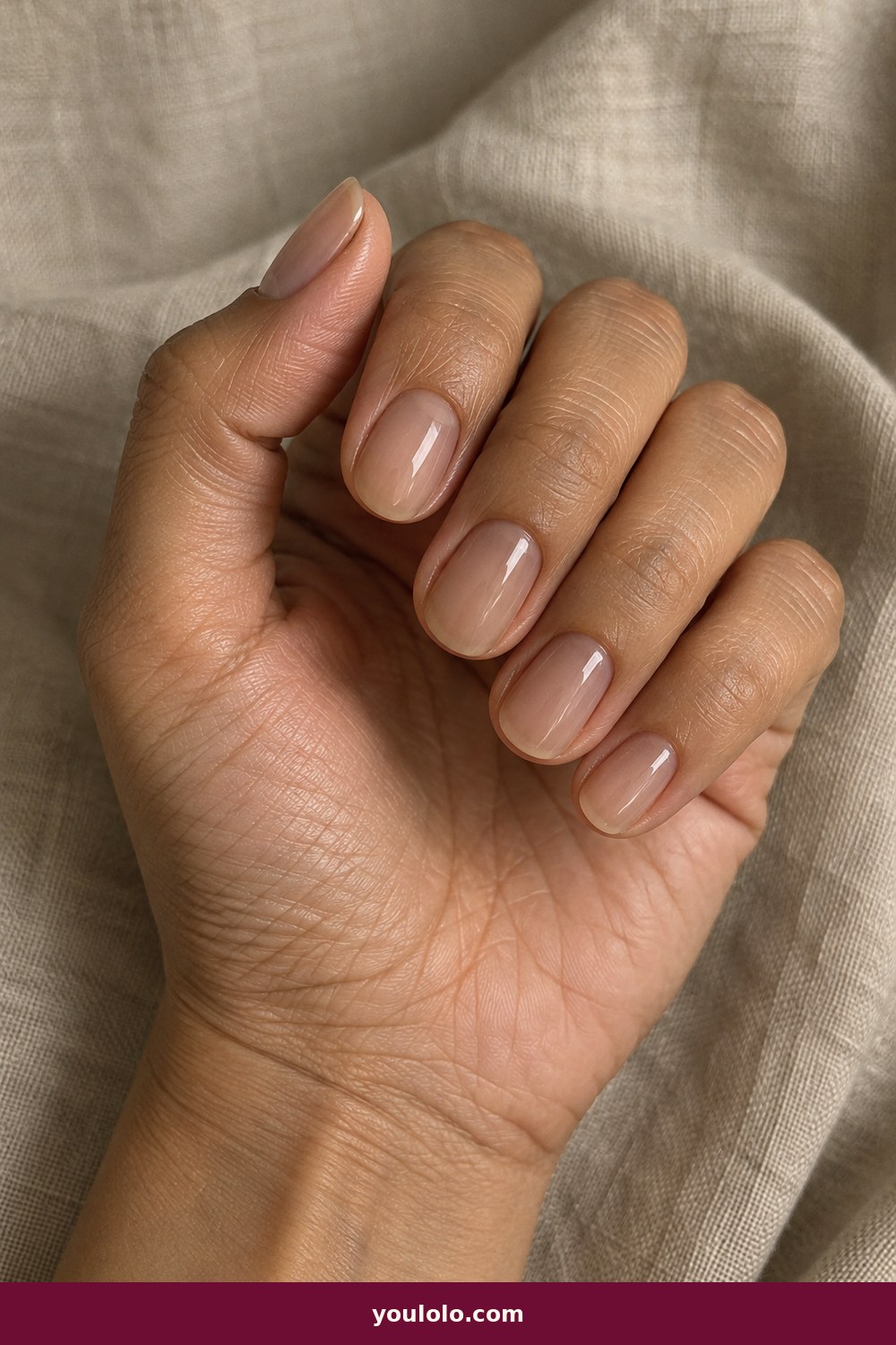 Beige Nails idea 22: Beige Jelly