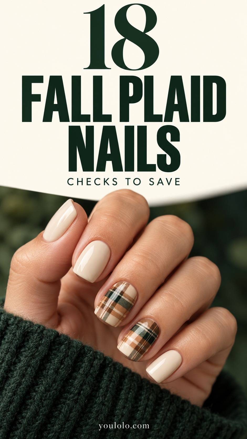 18 Fall Plaid Nails: Beautiful Checks for Autumn