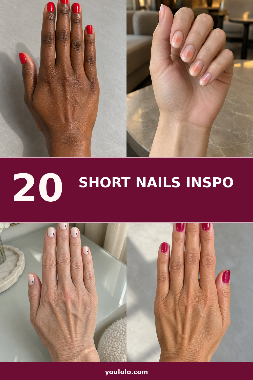 20 Short Nails Inspo Ideas That Don’t Need Extra Length