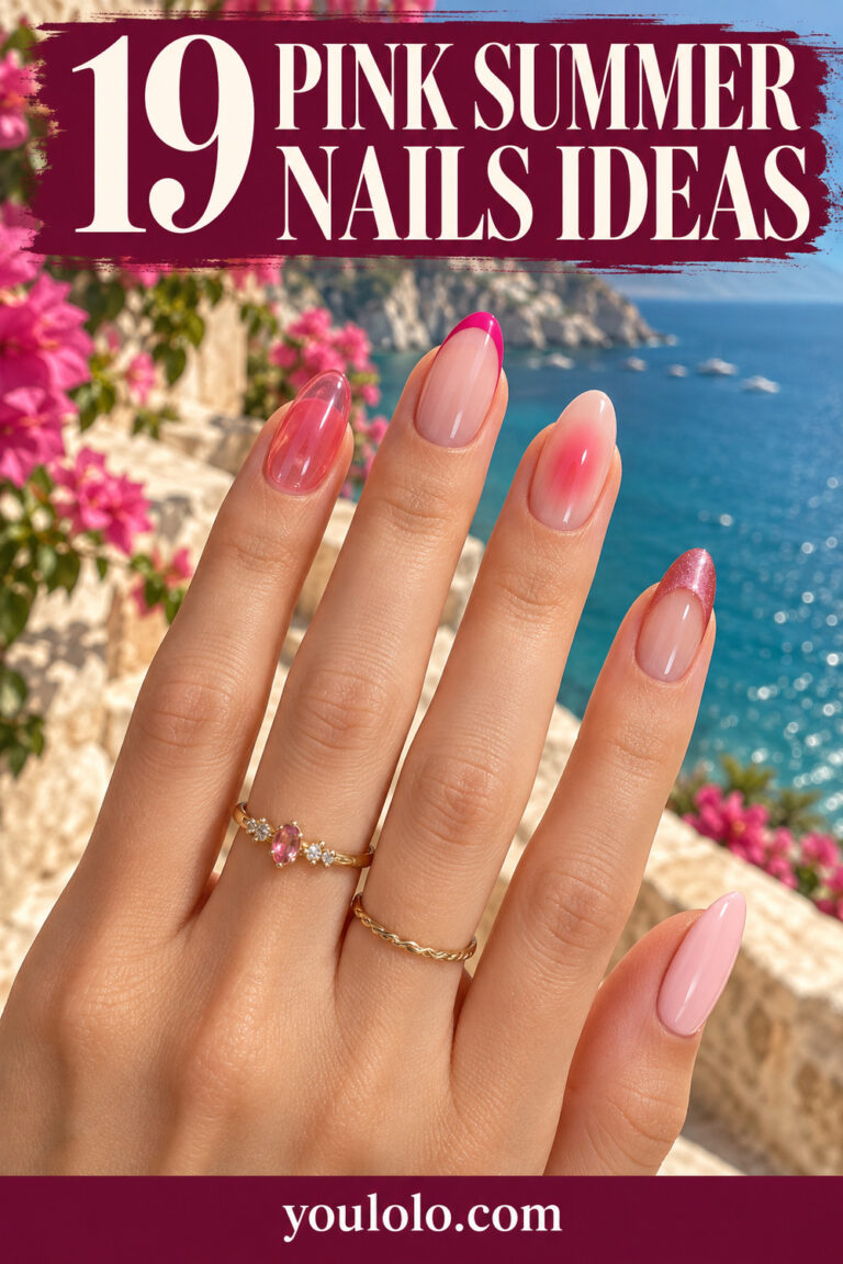 19 Pink Summer Nails Ideas That Feel Fresh, Not Sugary