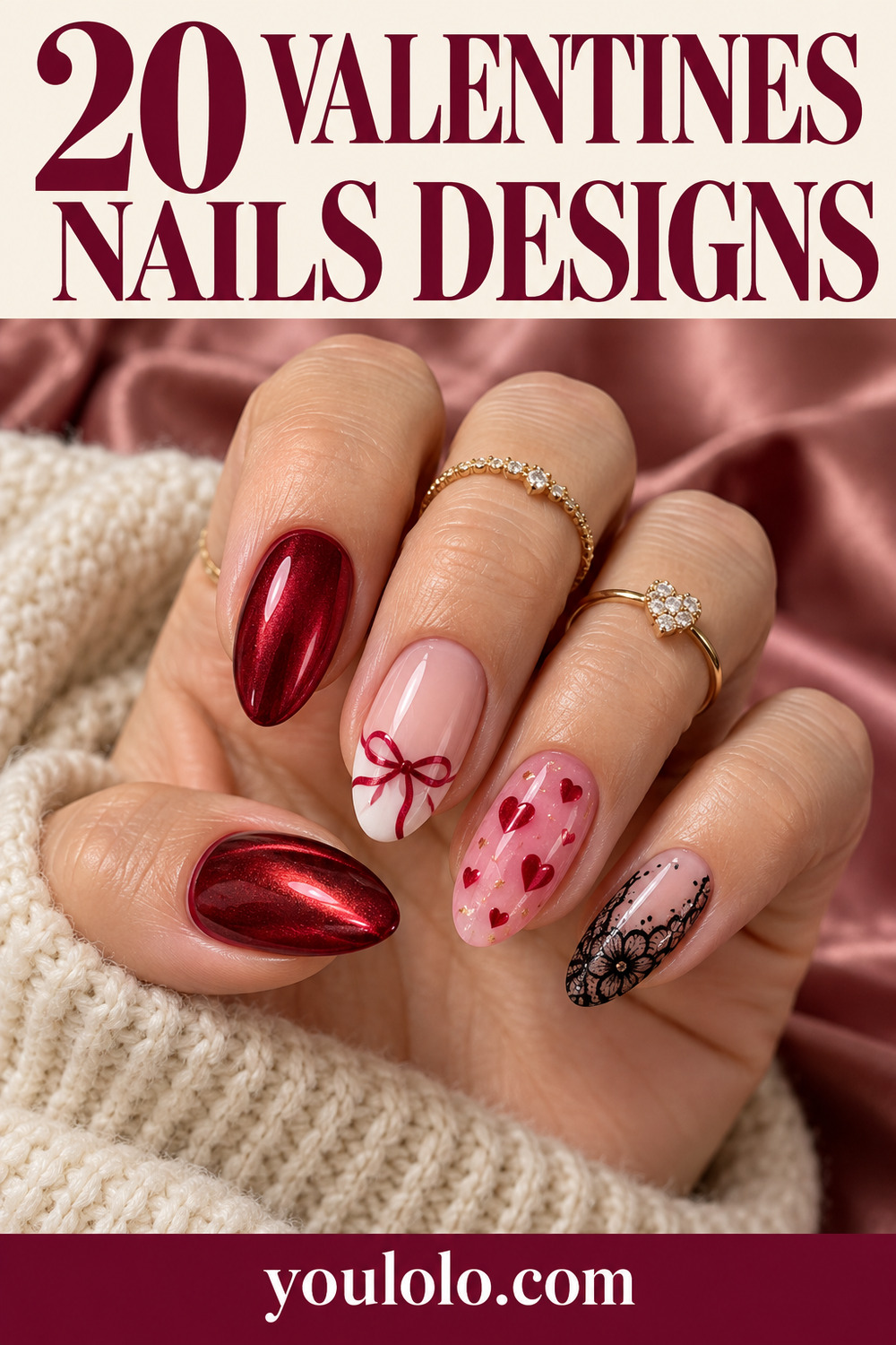 20 Valentines Nails Designs That Feel Romantic, Not Cliché