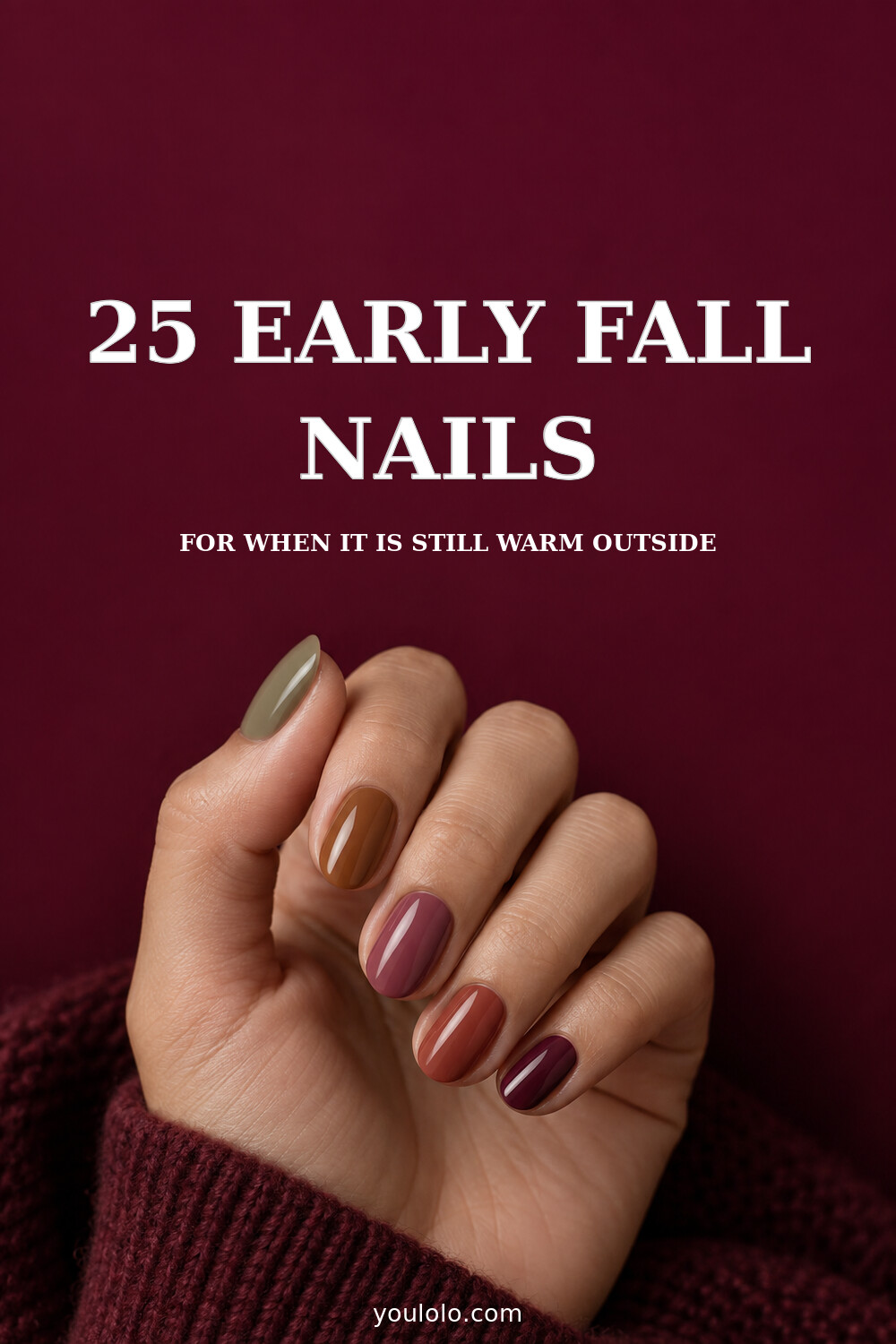 25 Early Fall Nails for warm September days