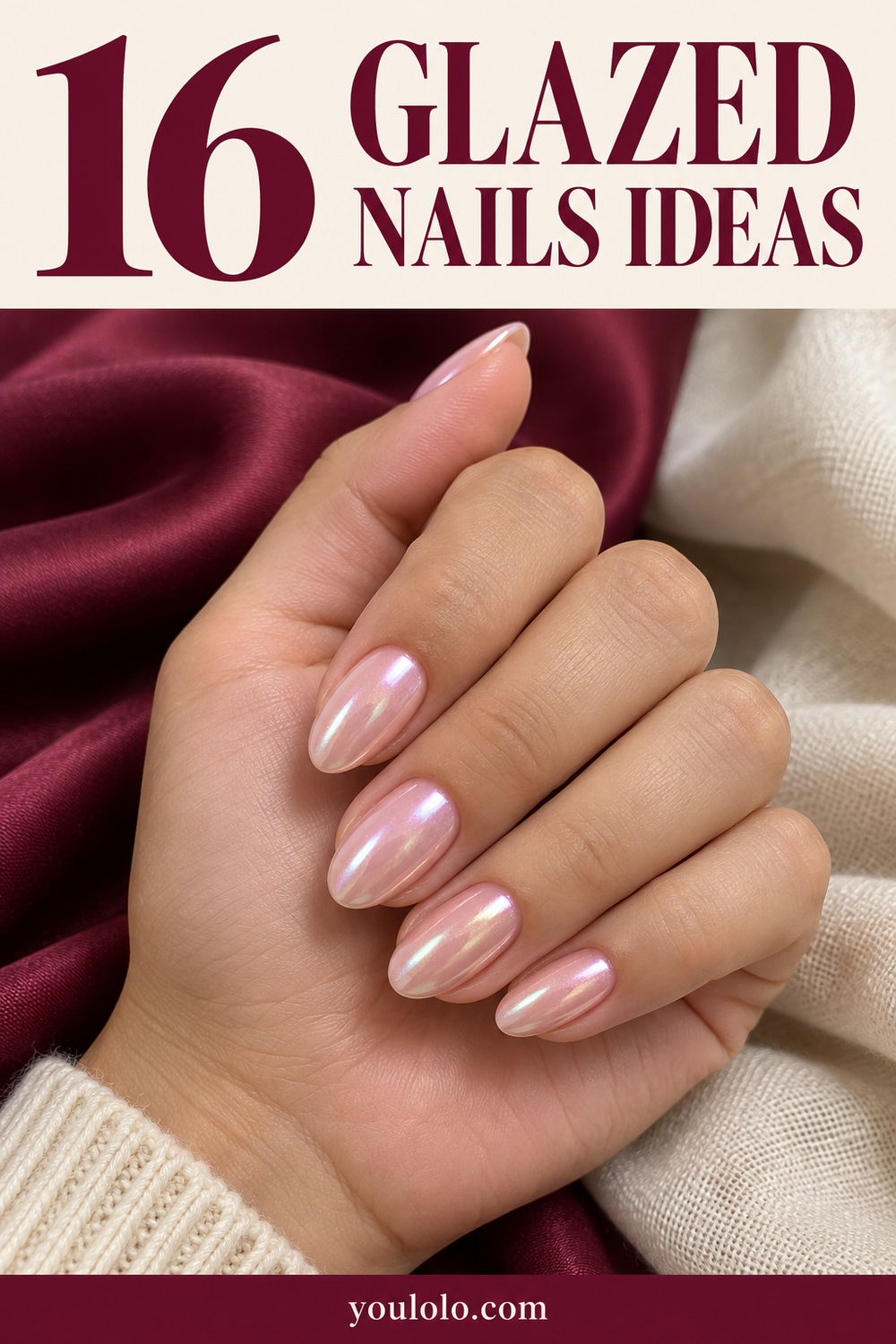 16 Glazed Nails Ideas With the Prettiest Light-Catching Finish