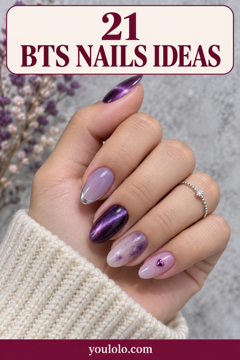 21 BTS Nails Ideas Fans Will Want to Save