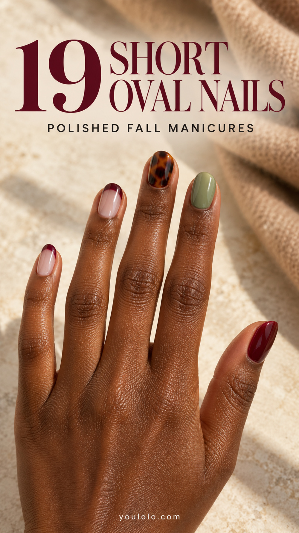 Short Oval Nails: 19 Short Oval Nails Ideas for a Polished Fall Manicure