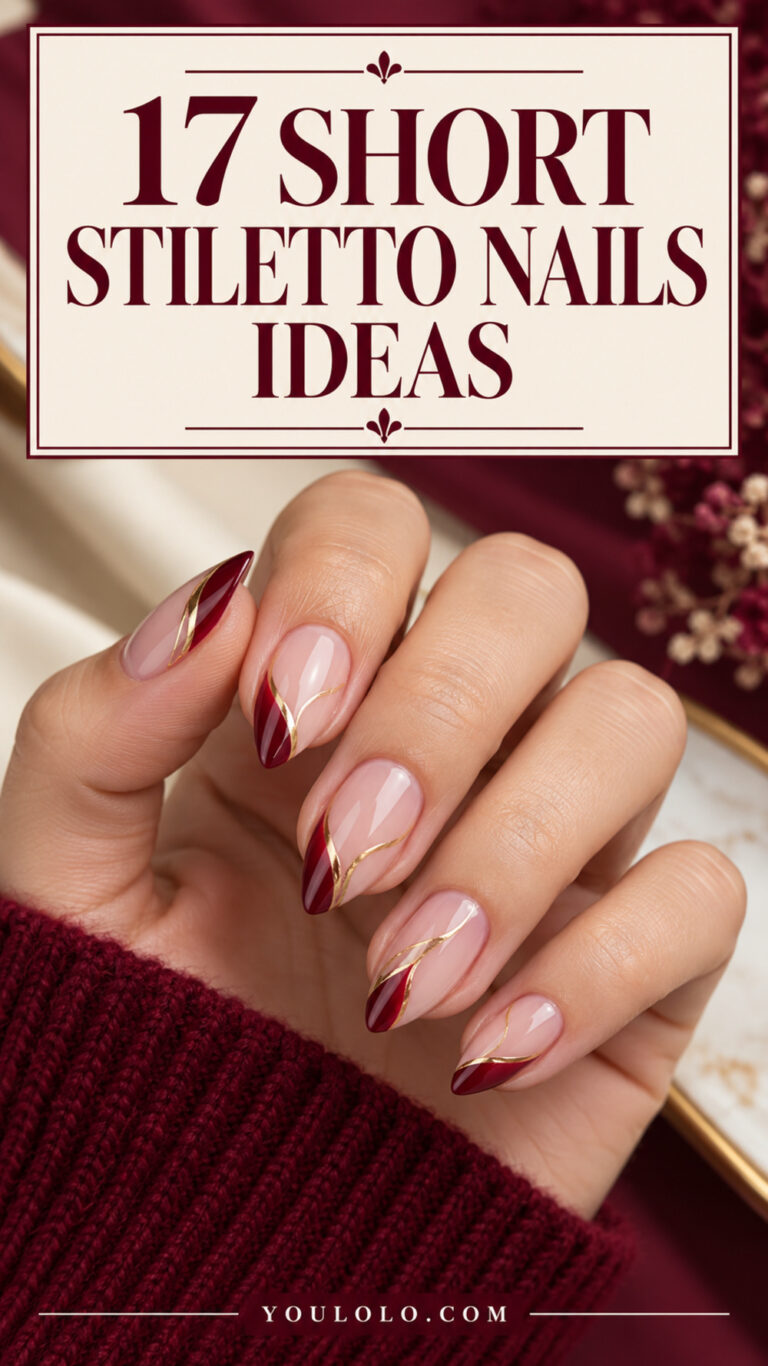 17 Short Stiletto Nails Ideas With a Sharp, Wearable Edge