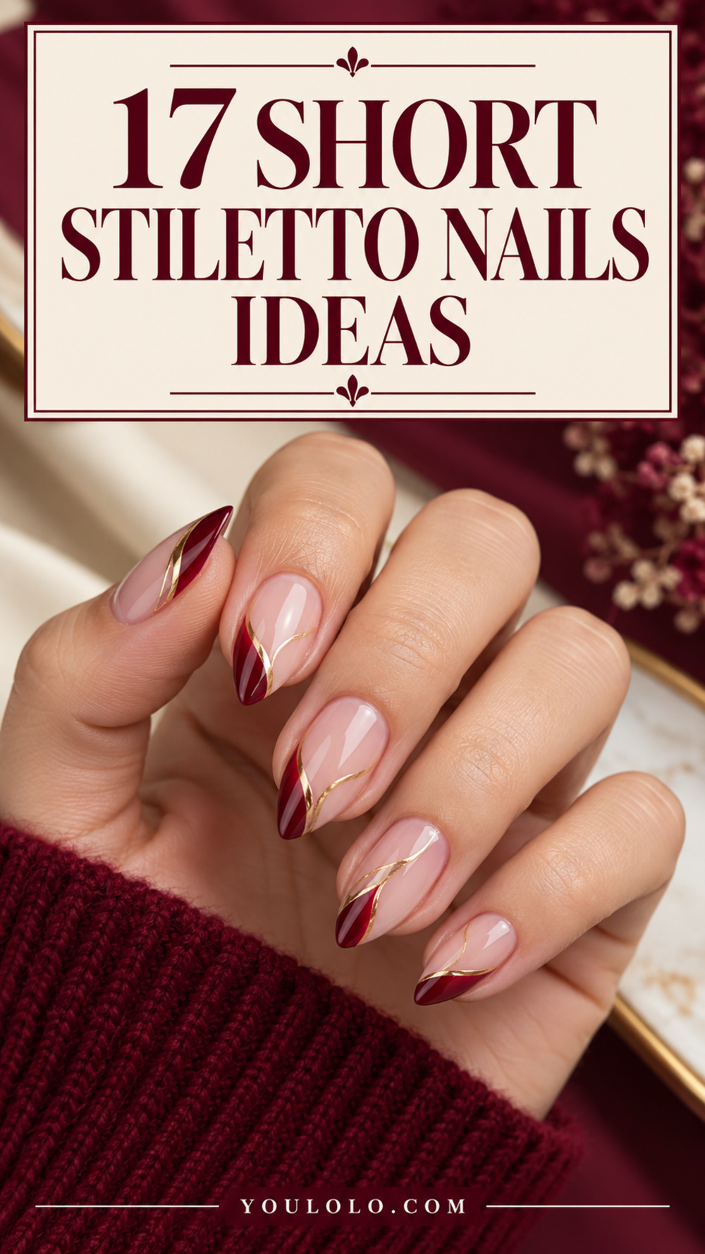 17 Short Stiletto Nails Ideas With a Sharp, Wearable Edge