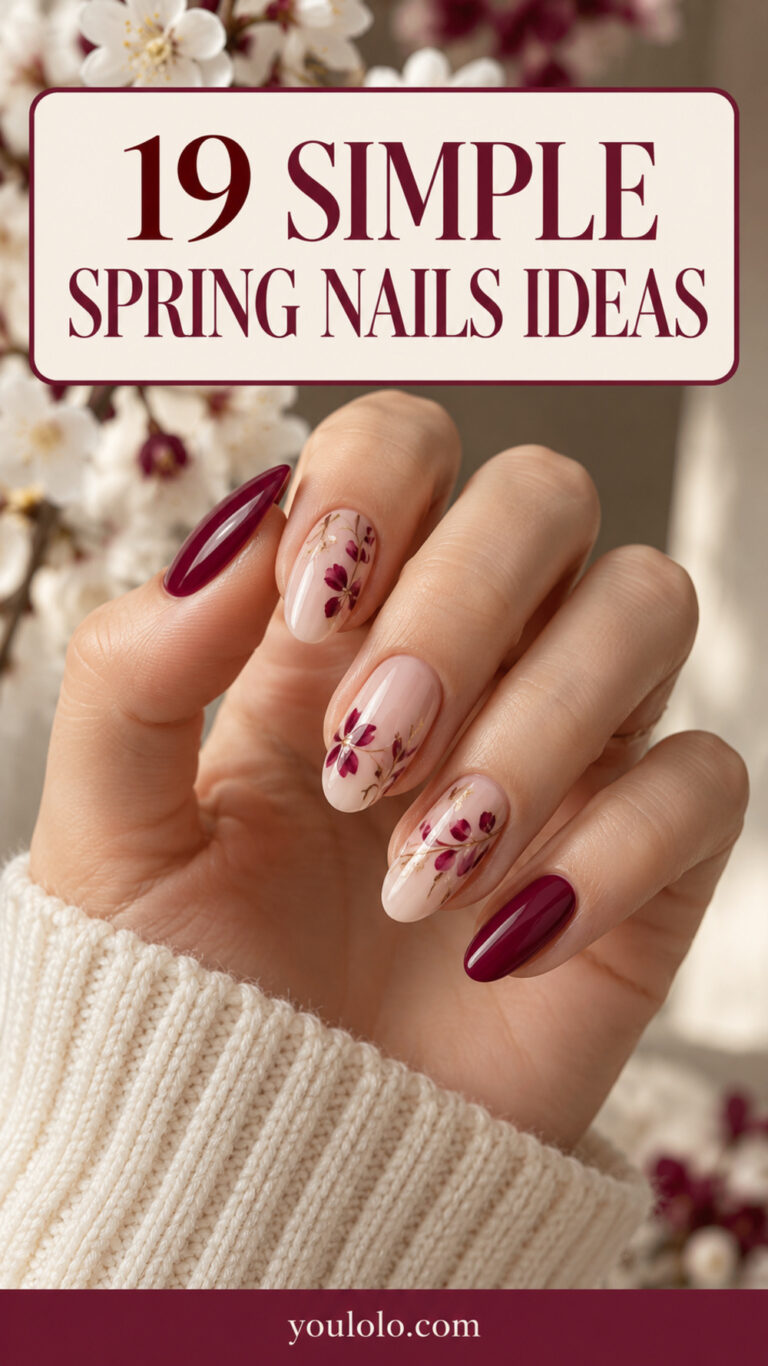 19 Simple Spring Nails Ideas That Feel Fresh, Not Predictable