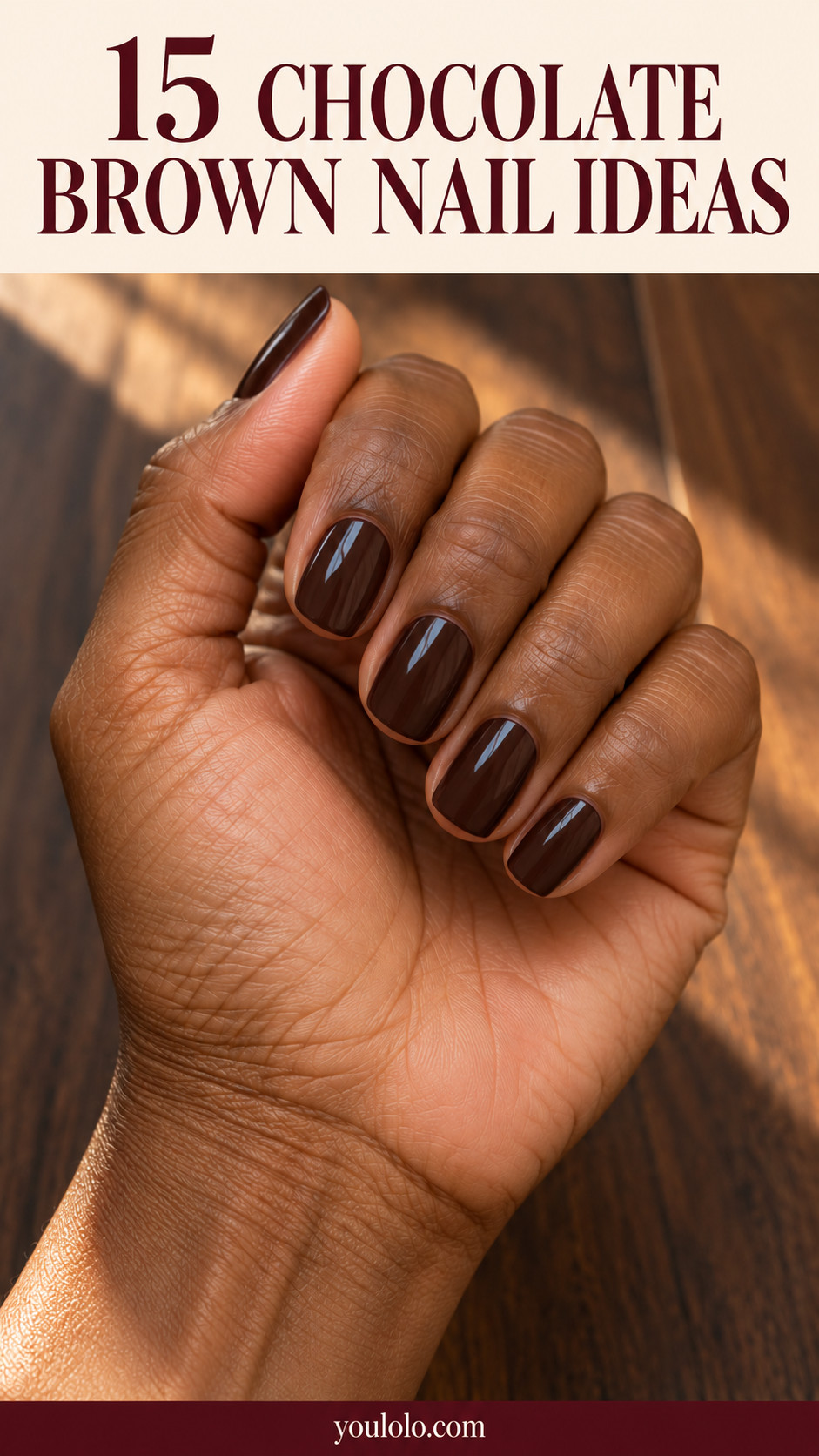 15 Chocolate Brown Nail Ideas Beyond a Basic Solid Manicure