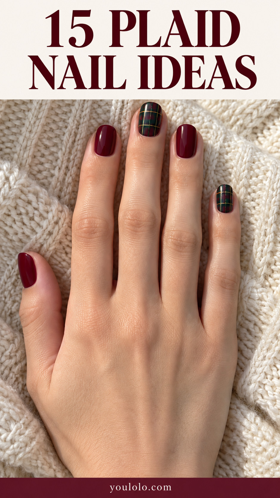 15 Plaid Nail Ideas That Feel Polished, Not Costume-Like
