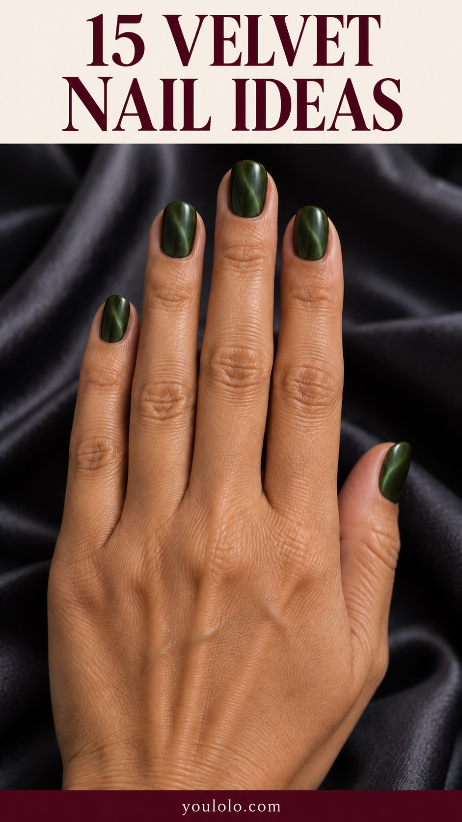 15 Velvet Nail Ideas That Catch the Light Beautifully