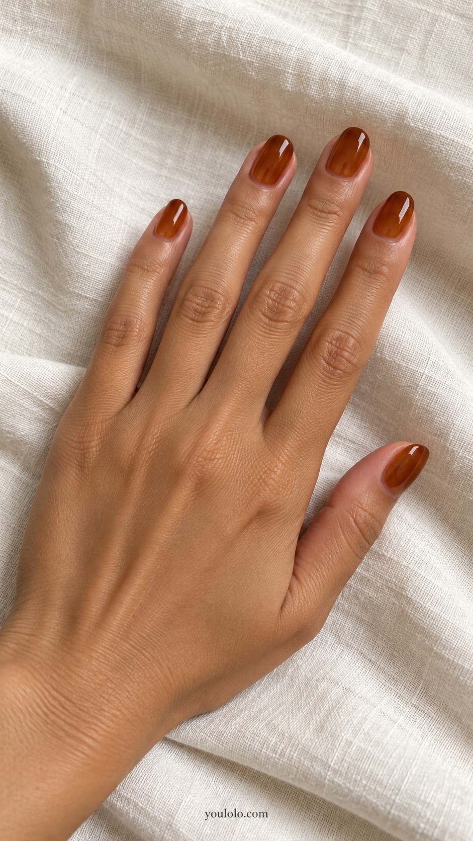Fall Nail Colors — Maple Syrup Amber Jelly