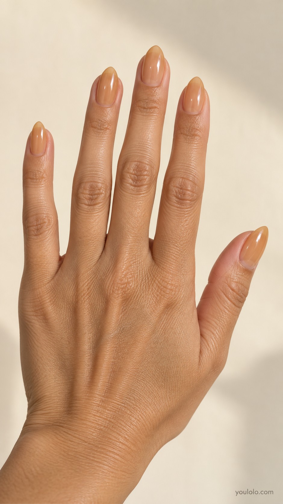 September nail ideas — Sheer Honey Gloss