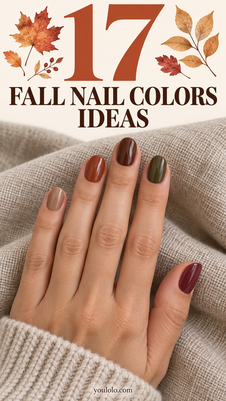 17 Fall Nail Colors: Beautiful Ideas for Autumn