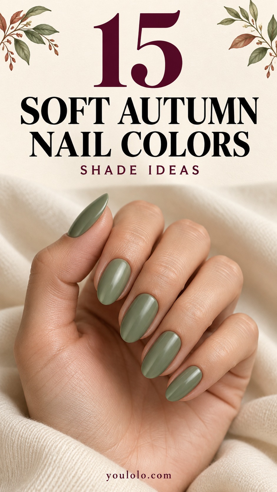 15 Soft Autumn Nail Colors for a Warm, Muted Palette