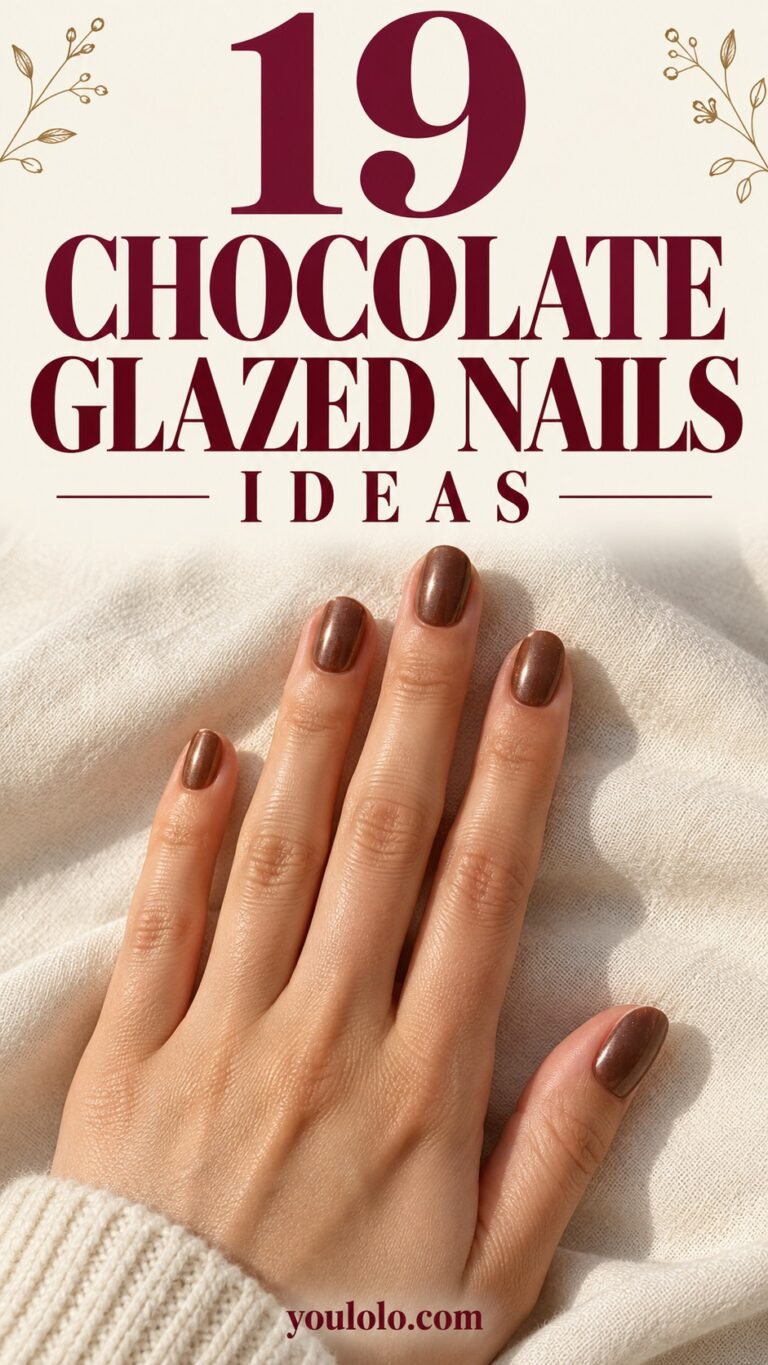 19 Chocolate Glazed Nails Ideas, from French to Dark