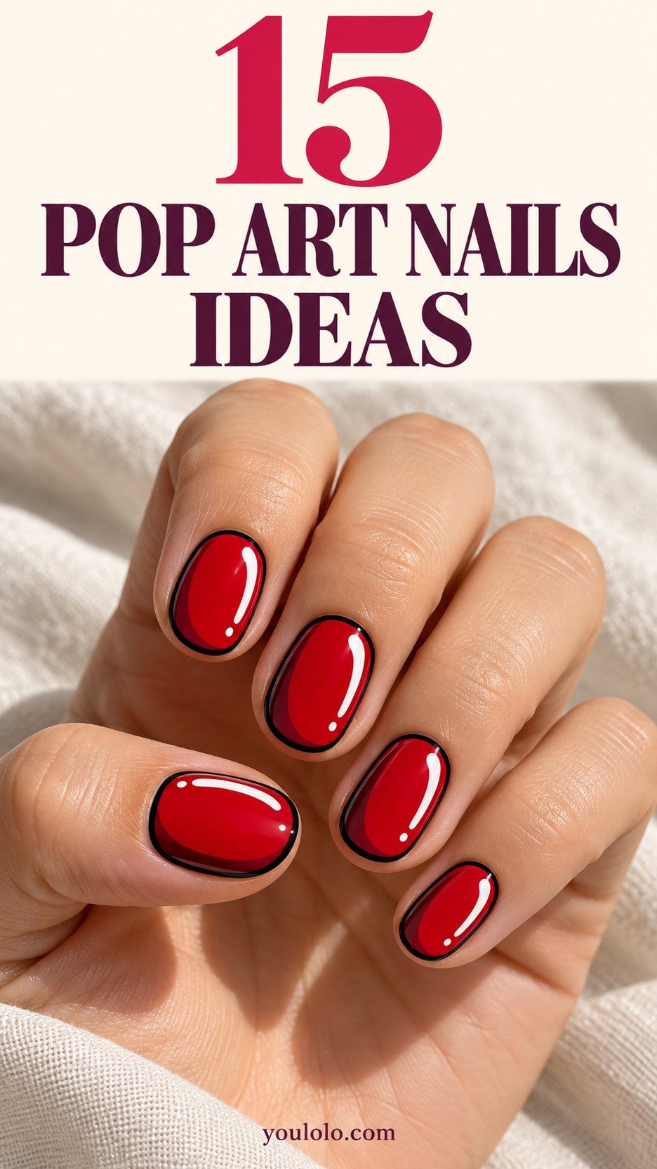Pop Art Nails: 15 Ideas That Look Like Mini Comics