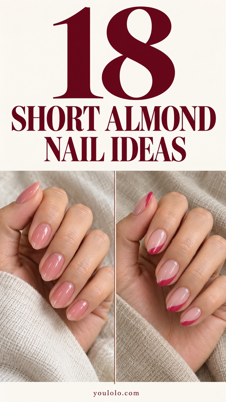 18 short almond nail designs ideas with realistic manicure concepts