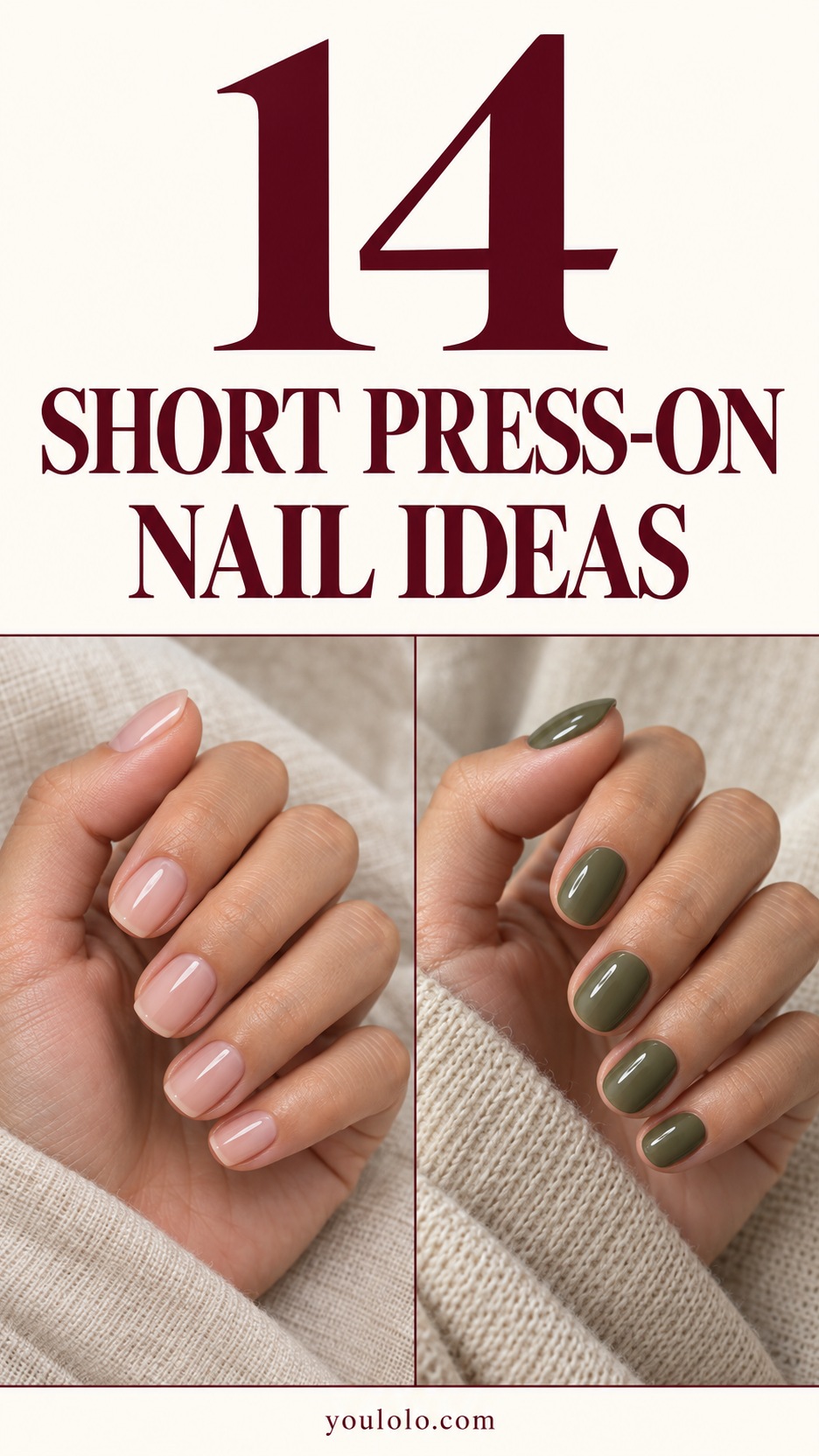 14 short press-on nails ideas with realistic manicure concepts